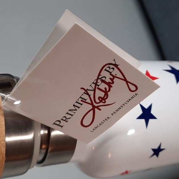 Insulated Stainless Steel Water Patriotic Love Democrat Republican USA Wood Top - Picture 8 of 8